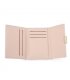 WW116 - Korean weave candy color tri-fold small Wallet